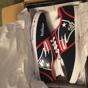 New England Patriots Woman's Sneakers size 10